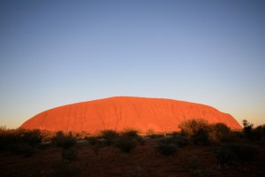 Uluru at its most spectacular best
