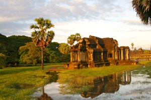 Angkor Wat at sunset