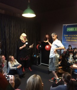 Isobelle Carmody launches Rich & Rare with some help from Meredith Costain and Adam Wallace.