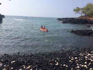 Kayaking at Kealakekua Bay