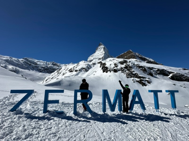 Spring skiing in&nbsp;Zermatt